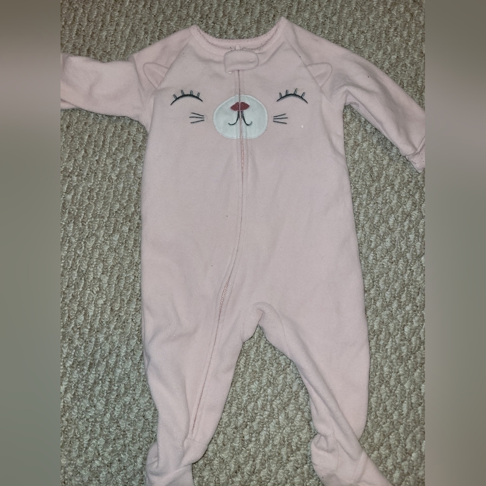 Carters  fleece sleeper size 6m